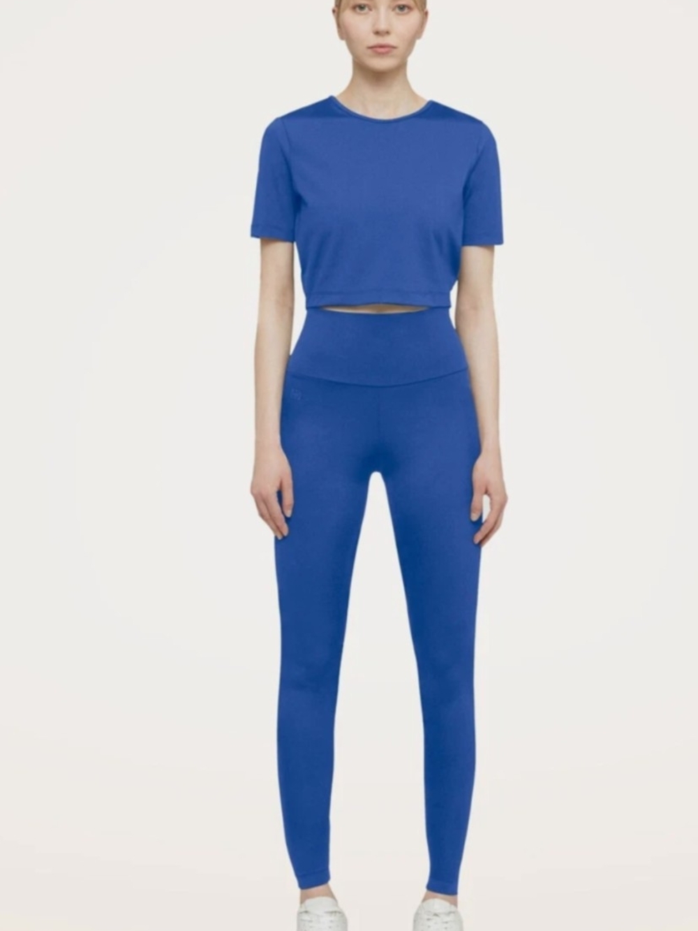 Wolford Electric Blue High-Waist Leggings